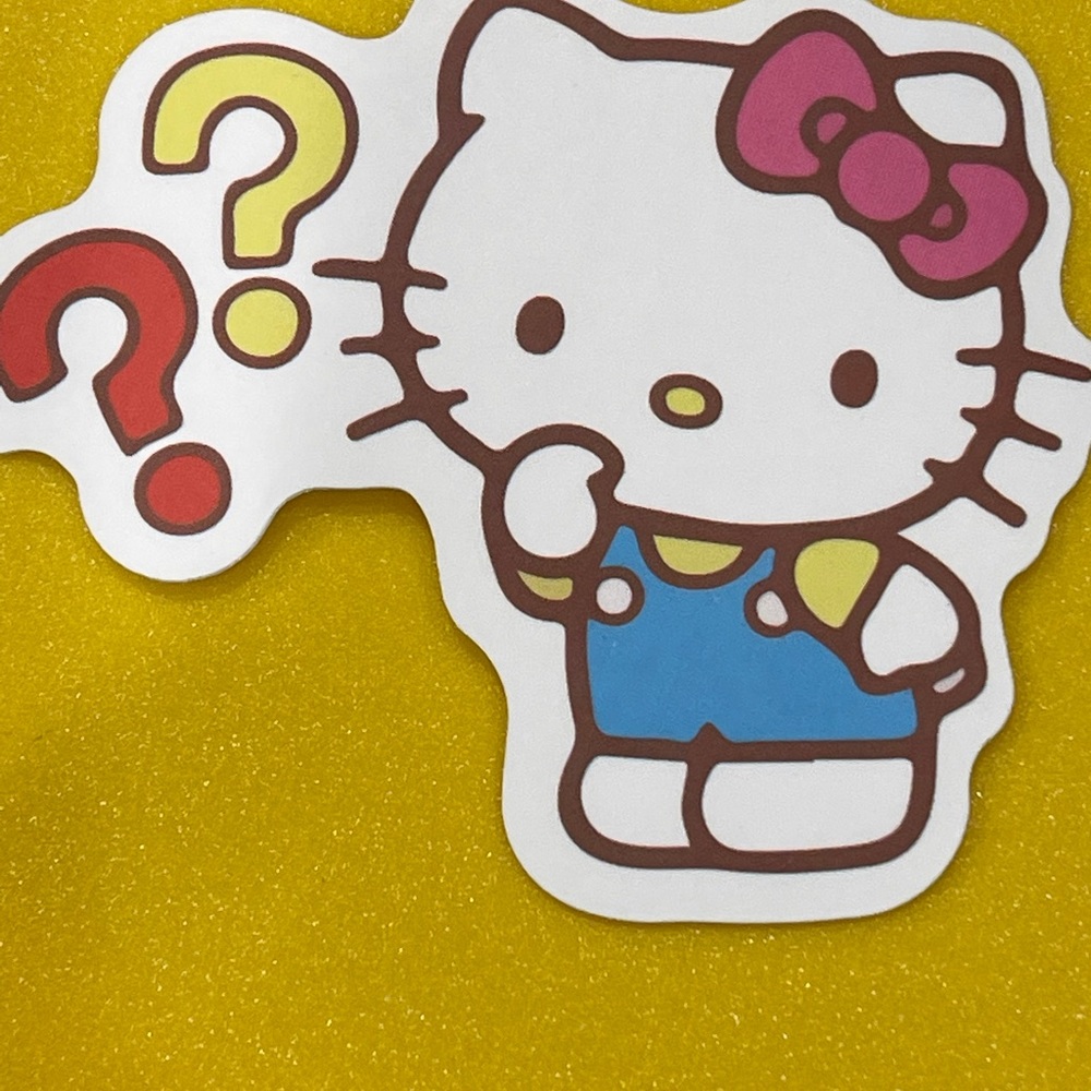 🐱 4/$10 Hello Kitty Stickers